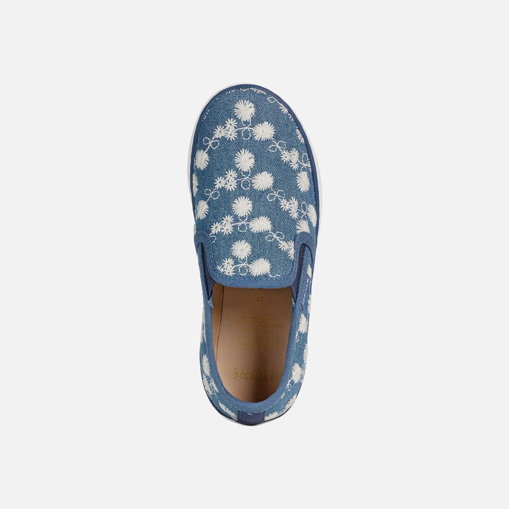 Geox Sneakers Blue Kilwi - Geox Girls Shoes - TXSQKY469